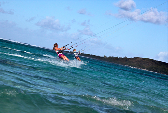 kitesurf ile maurice